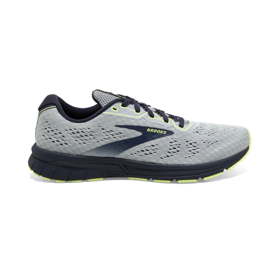 Brooks Mens Running Shoes Nz - Anthem 4 Neutral Grey/Navy ( YKVAO6743 )